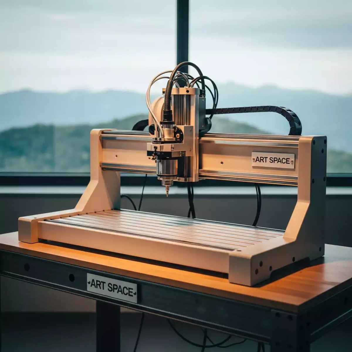 Аренда Конструктор модульных станков с ЧПУ UNIMAT CNC ресурсный набор в Skypark Sochi — ART SPACE