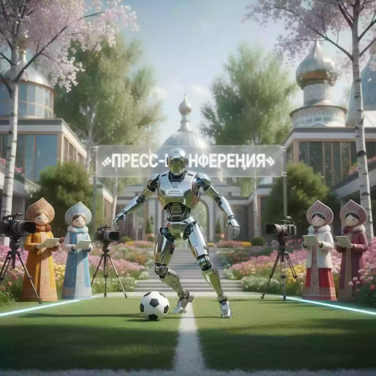 Аренда Конструктор по робототехнике HUNA MRT Soccer Robot FK в этно-парке «Моя Россия» — ART SPACE