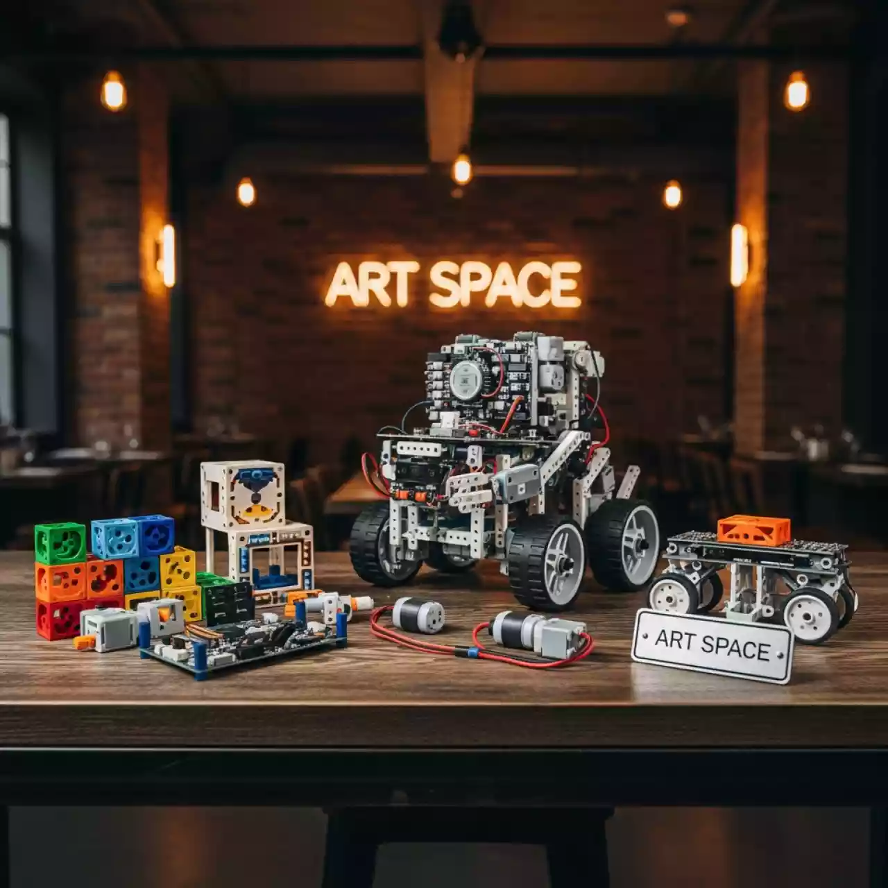 Аренда Конструктор по робототехнике KICKY MRT2 Basic HUNA MRT в ресторане «Sanremo» — ART SPACE