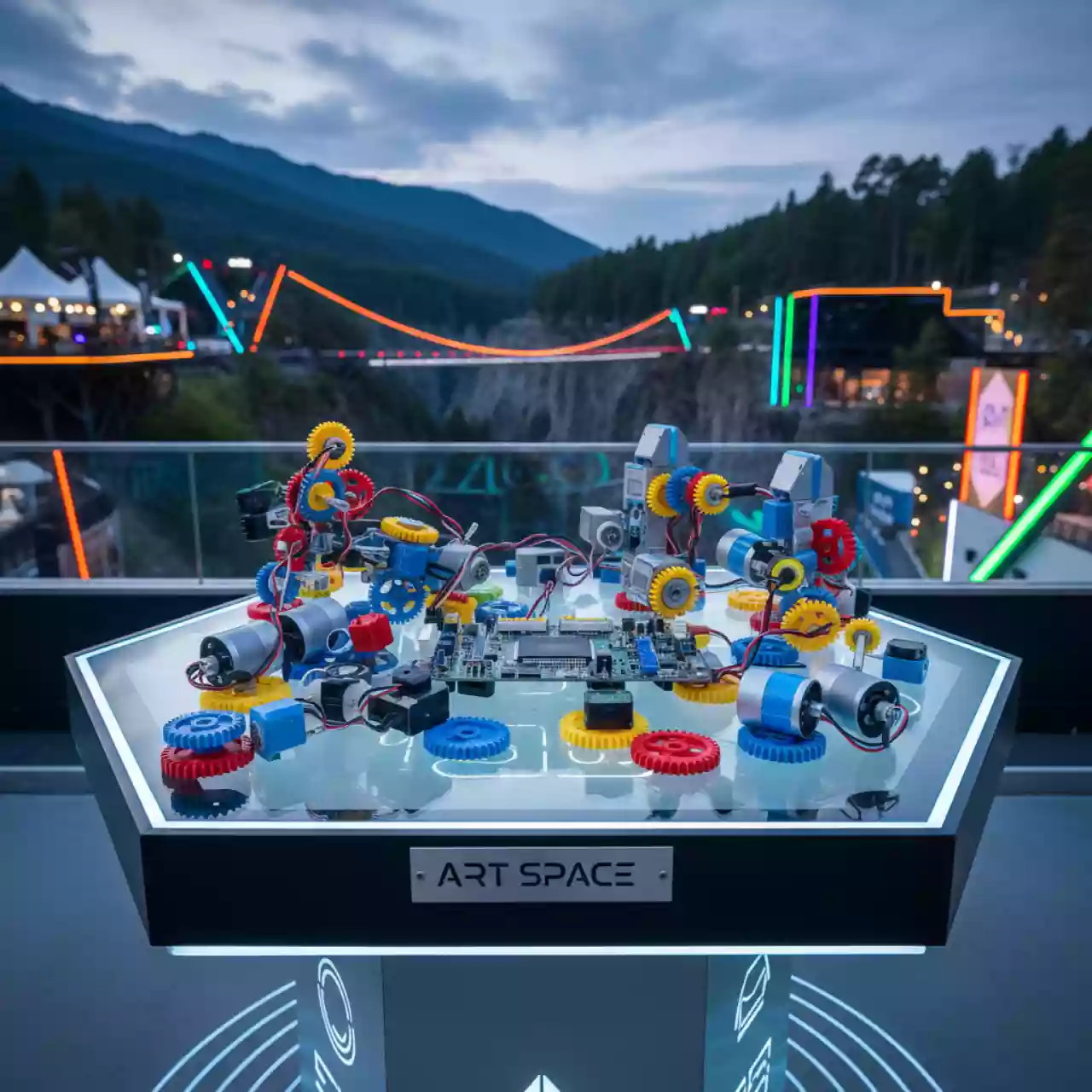 Аренда Конструктор RoboRobo Robo Kit 1 базовый набор Skypark Sochi — ART SPACE