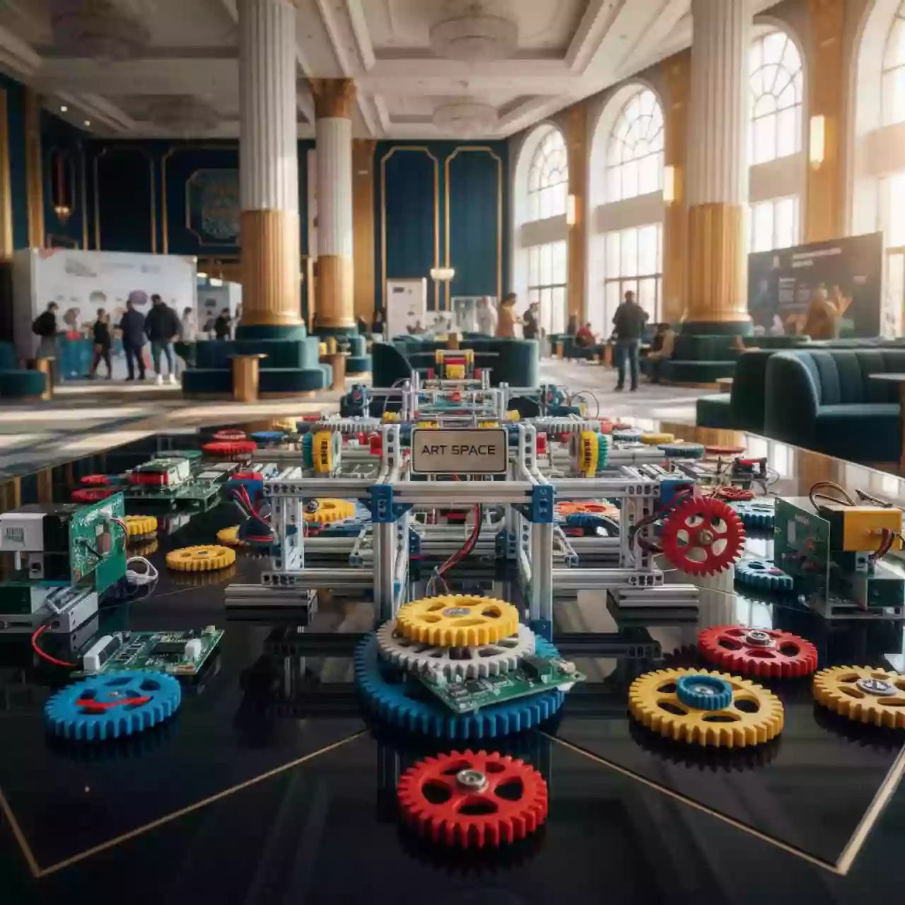 Аренда Конструктор RoboRobo Robo Kit 3 4 ресурсный набор в гранд-отеле «Жемчужина» — ART SPACE