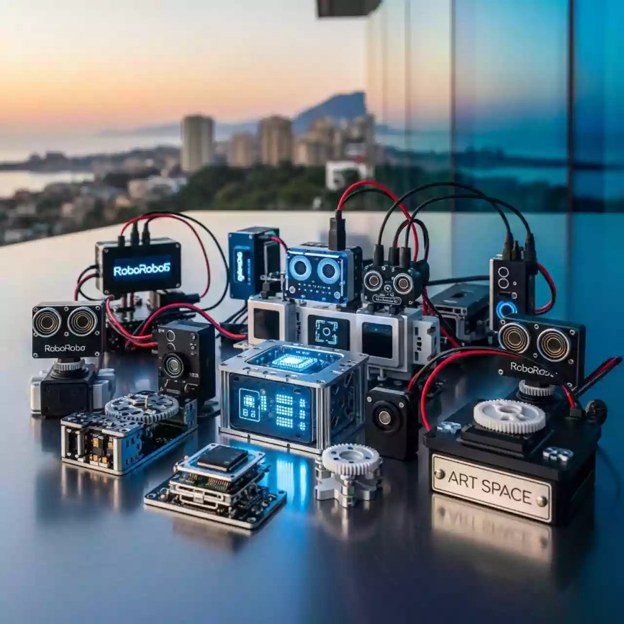 Аренда Конструктор RoboRobo Robo Kit 5 6 ресурсный набор в Novotel Resort — ART SPACE