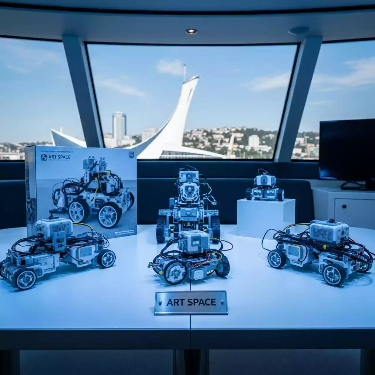 Аренда Конструктор RoboRobo Robo Kit DIYGO на VIP теплоходе (Морпорт Сочи) — ART SPACE