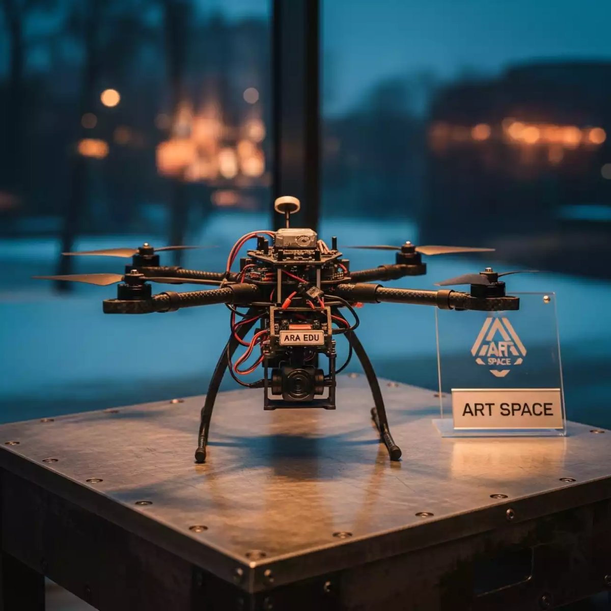 Аренда Конструктор учебного квадрокоптера ARA EDU Системы управления БПЛА в ресторане «Баран-Рапан» — ART SPACE
