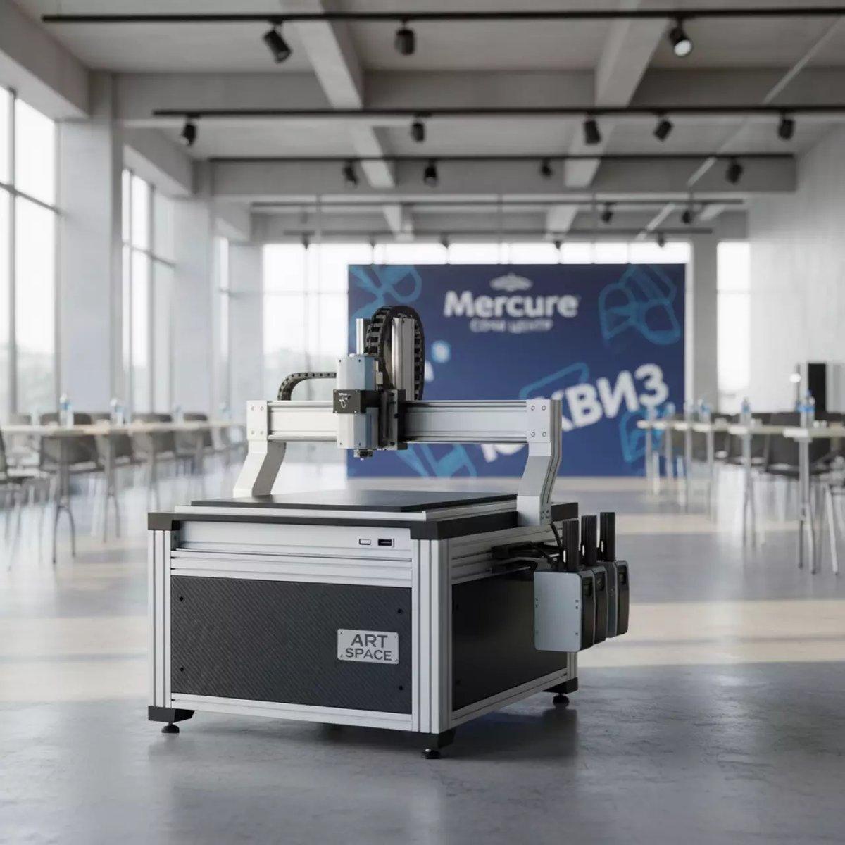 Аренда Конструктора модульных станков с ЧПУ UNIMAT CNC в Mercure Сочи Центр — ART SPACE