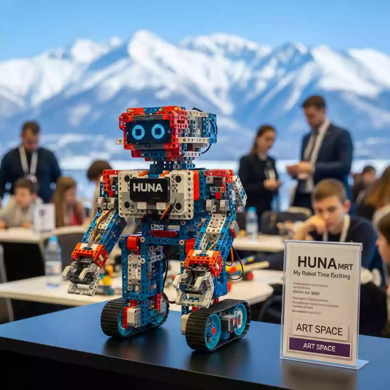 Аренда Конструктора по робототехнике HUNA MRT My Robot Time Exciting в Mercure Сочи Центр — ART SPACE