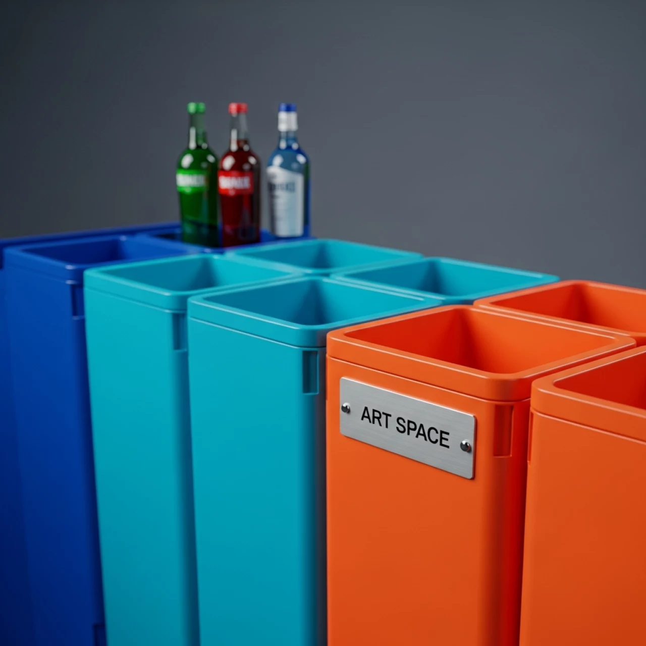 Аренда Контейнер бар 6 ячеек пластик в Университете «Сириус» — ART SPACE