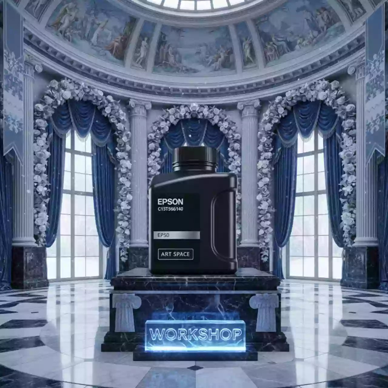 Аренда Контейнер черных чернил Epson C13T966140 в гранд-отеле «Жемчужина» — ART SPACE