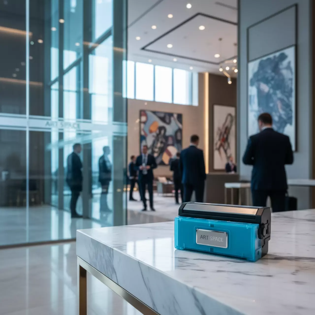 Аренда Контейнер с голубыми чернилами Epson T7602 для SC P600 C13T76024010 в Mövenpick Hotel — ART SPACE