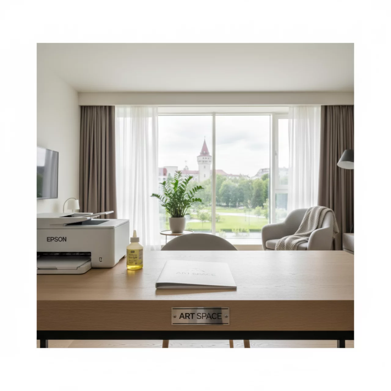 Аренда Контейнер с желтыми чернилами Epson T6644 для L100 L200 C13T66444A в отеле «Богатырь» — ART SPACE