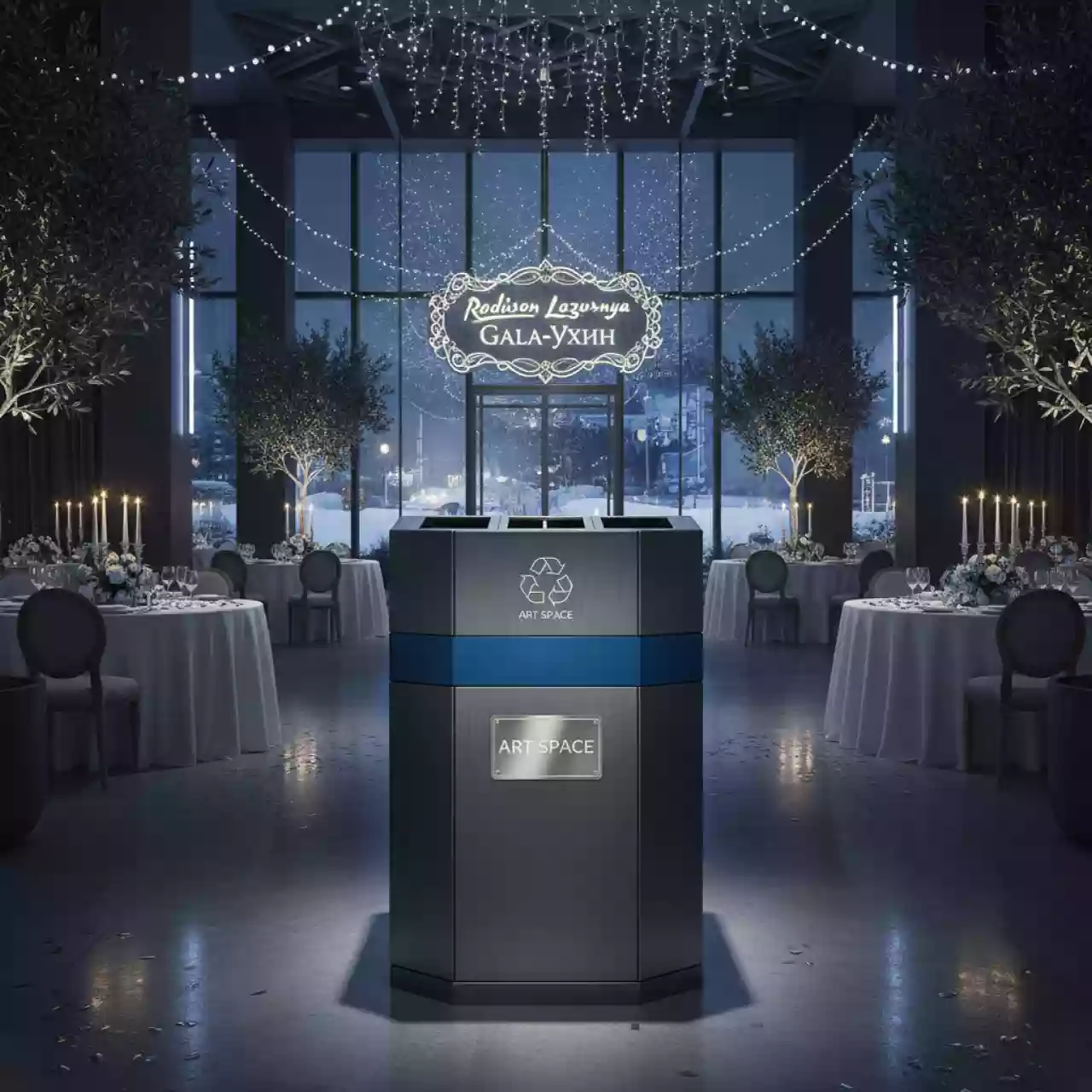 Аренда Контейнера для отработанного тонера Brother WT 320CL в отеле Radisson Lazurnaya — ART SPACE