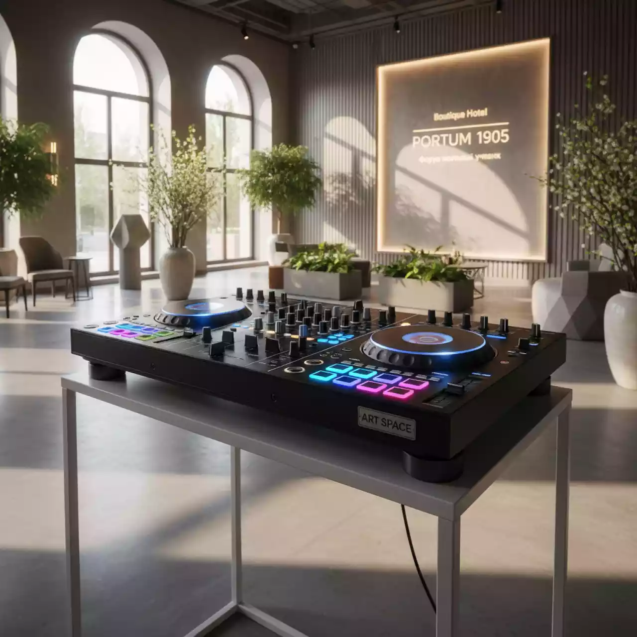 Аренда Контроллер Pioneer DDJ 1000 в Boutique Hotel PORTUM 1905 — ART SPACE
