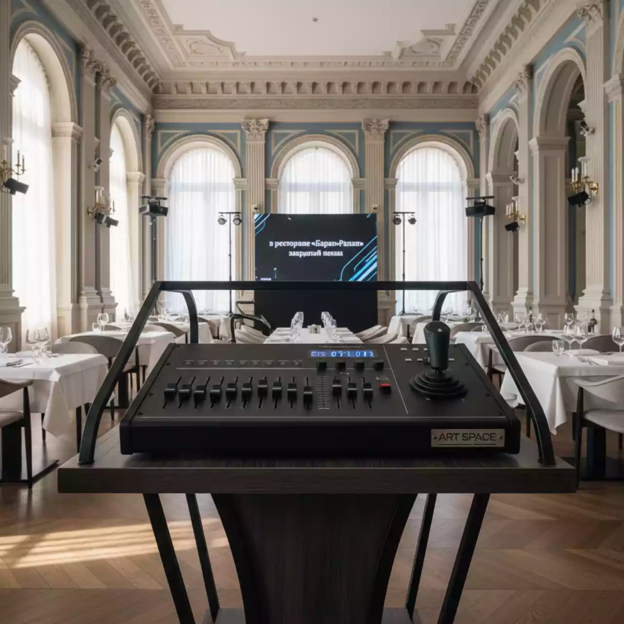 Аренда Контроллер света American DJ DMX Operator II в ресторане «Баран-Рапан» — ART SPACE