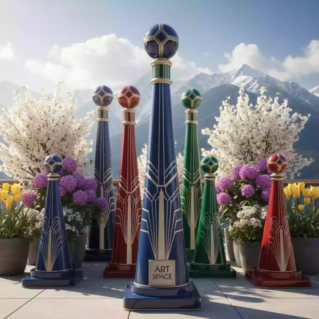 Аренда Конусы и вехи в Гранд Отель Поляна — ART SPACE