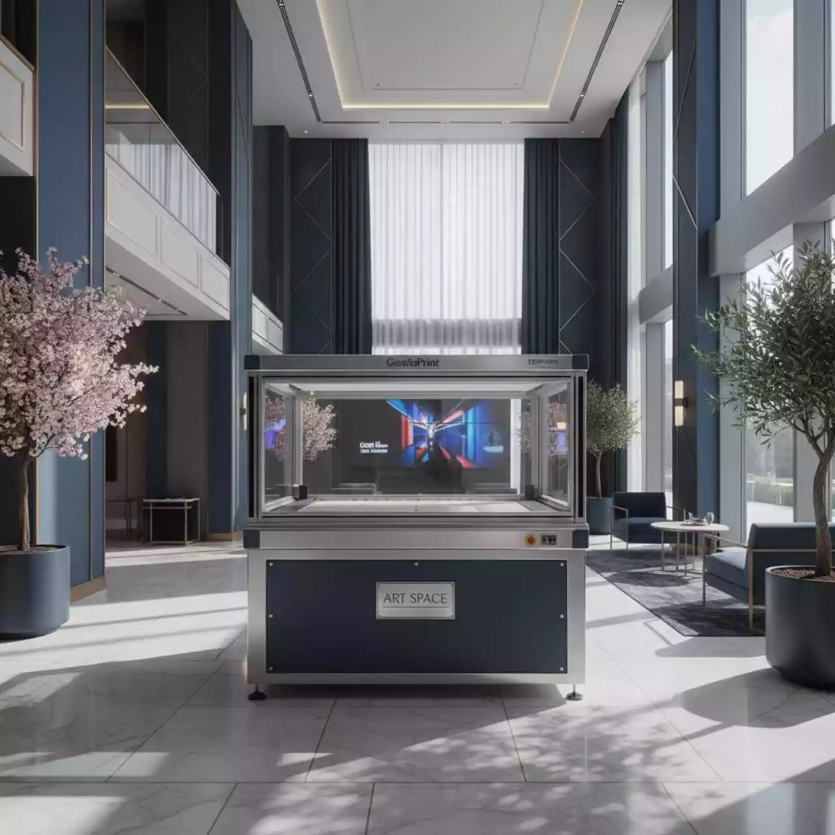 Аренда Копировальная рама GrafoPrint SBW 1250 в Radisson Collection Paradise — ART SPACE