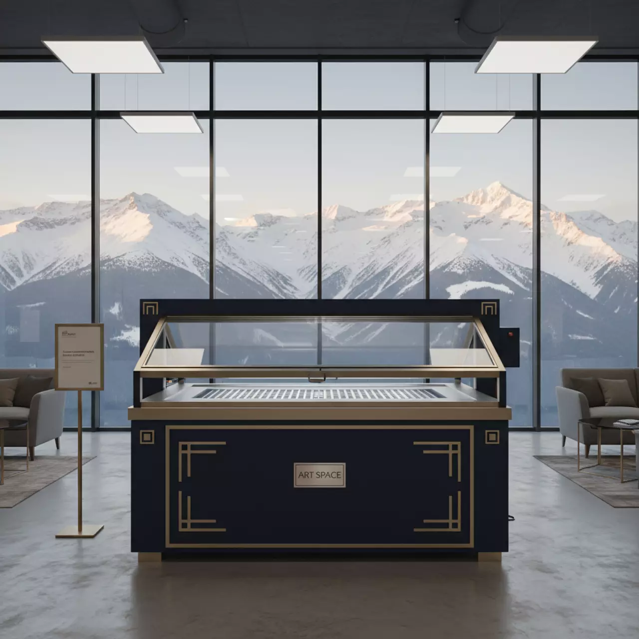 Аренда Копировальная рама GrafoPrint SBW 1450 для шелкотрафарета стол 1250х1400 на курорте «Газпром» (Альпика) — ART SPACE