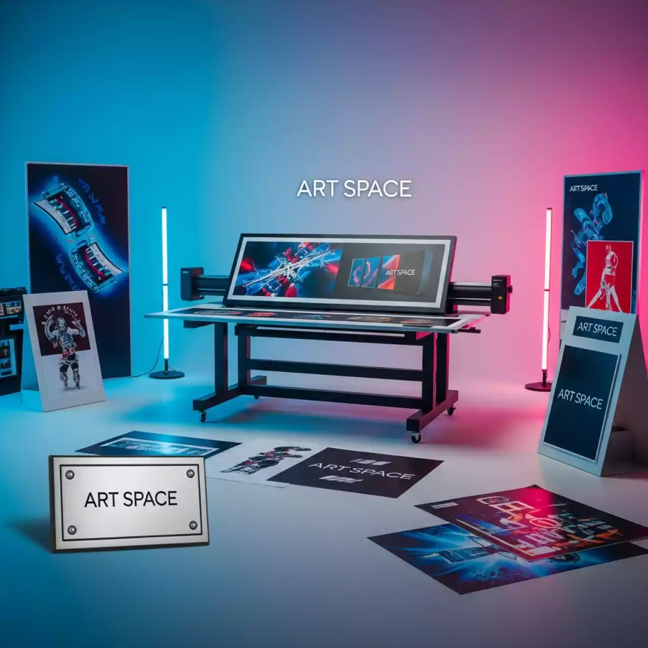 Аренда Копировальная рама GrafoPrint SBW 1450 стол 1250х1400 в Radisson Collection Paradise — ART SPACE