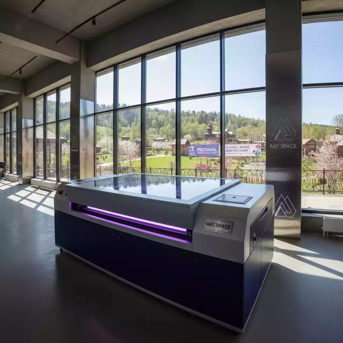 Аренда Копировальная рама GrafoPrint SBW 1450 в этно-парке «Моя Россия» — ART SPACE