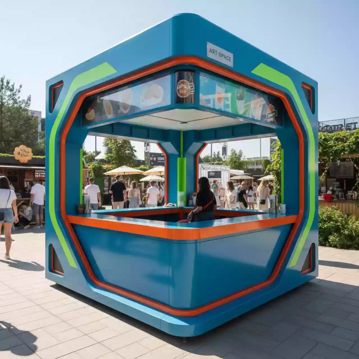 Аренда Корнер киоск 2х4 м в Stella di Mosca — ART SPACE