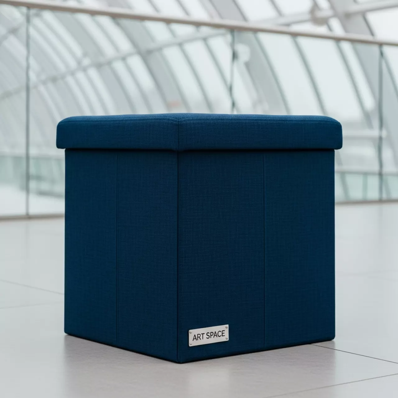 Аренда Короб для хранения вещей синий Гелеос Пуф 31 НВ в Skypark Sochi — ART SPACE