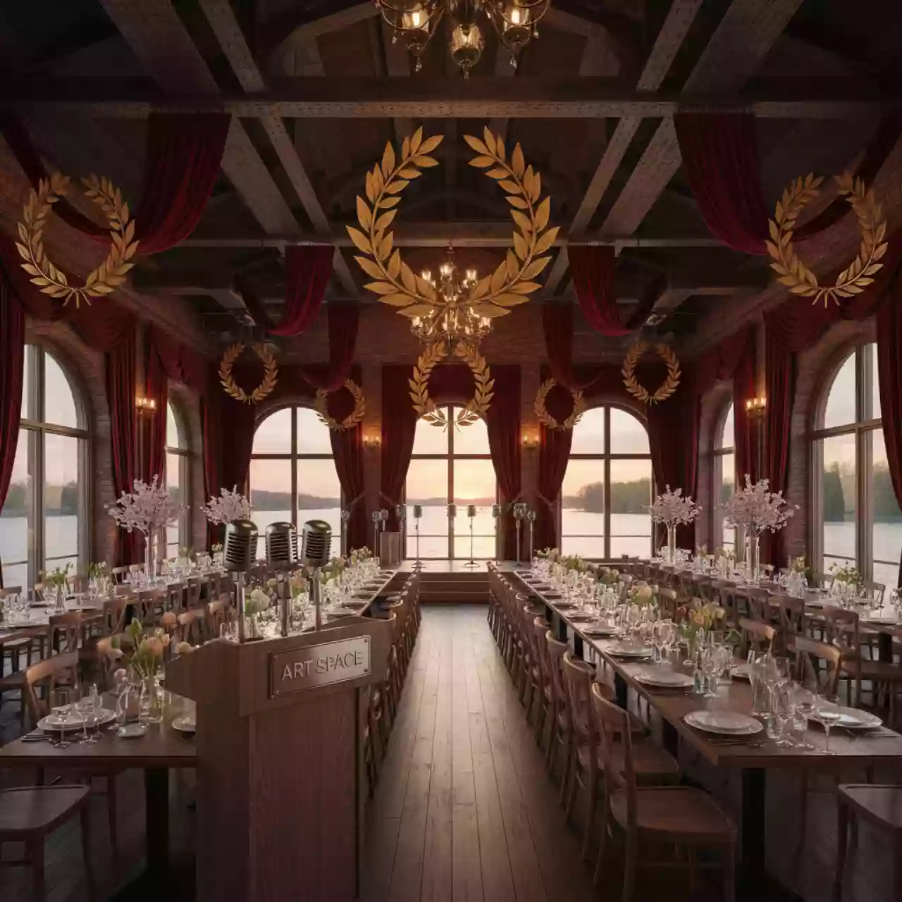 Аренда Корпоратив новогодний Великий СССР на теплоходе «Дагомыс» — ART SPACE