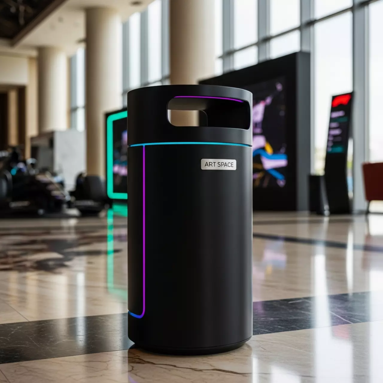 Аренда Корзина для мусора Black в казино «Сочи» — ART SPACE