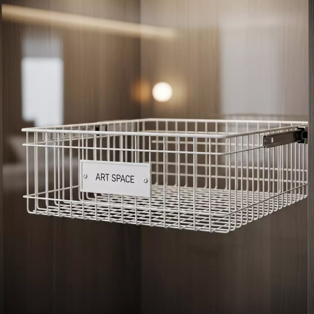 Аренда Корзина выкатная LEMAX Prof 150 мм белая в Поляна 1389 Отель и Спа — ART SPACE