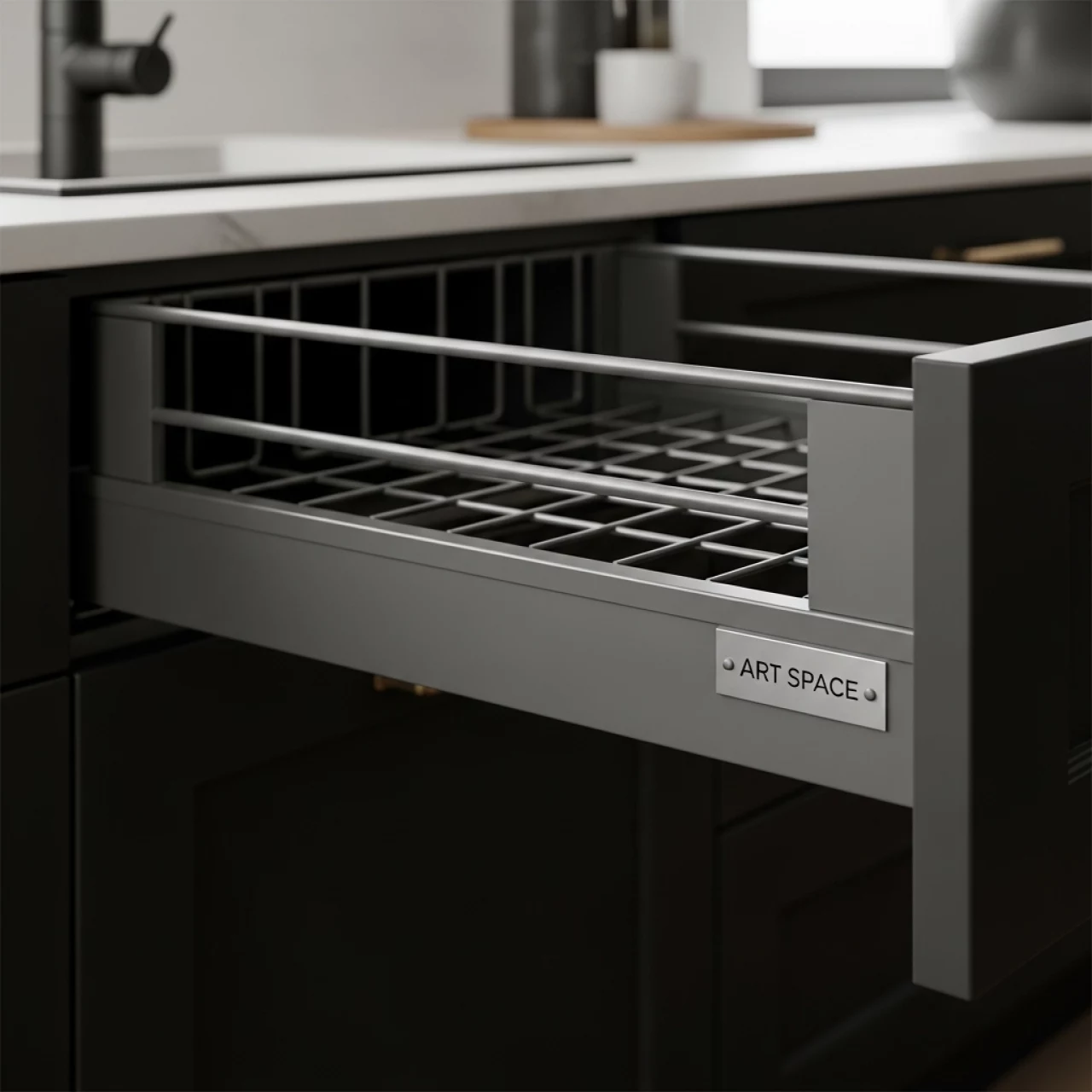 Аренда Корзина выкатная LEMAX Prof 300 мм графит в пляжном комплексе VinoGrad — ART SPACE