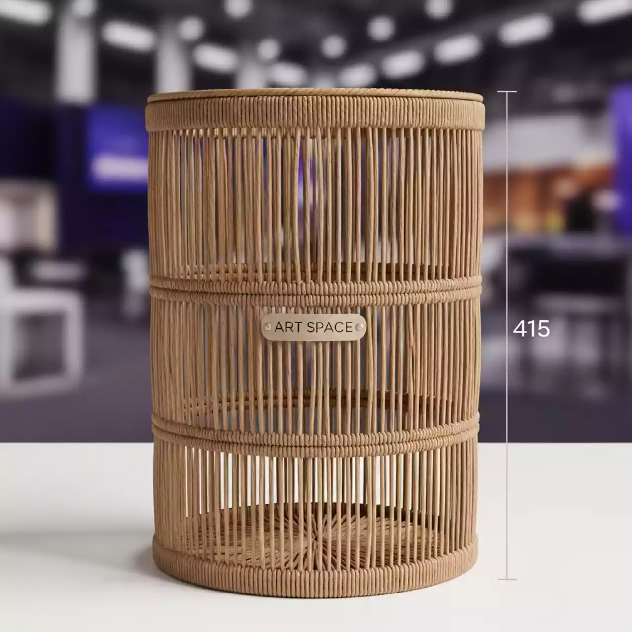 Аренда Корзинка для багетов плетеная Ирвинг 350х415 мм в ледовой арене «Шайба» — ART SPACE