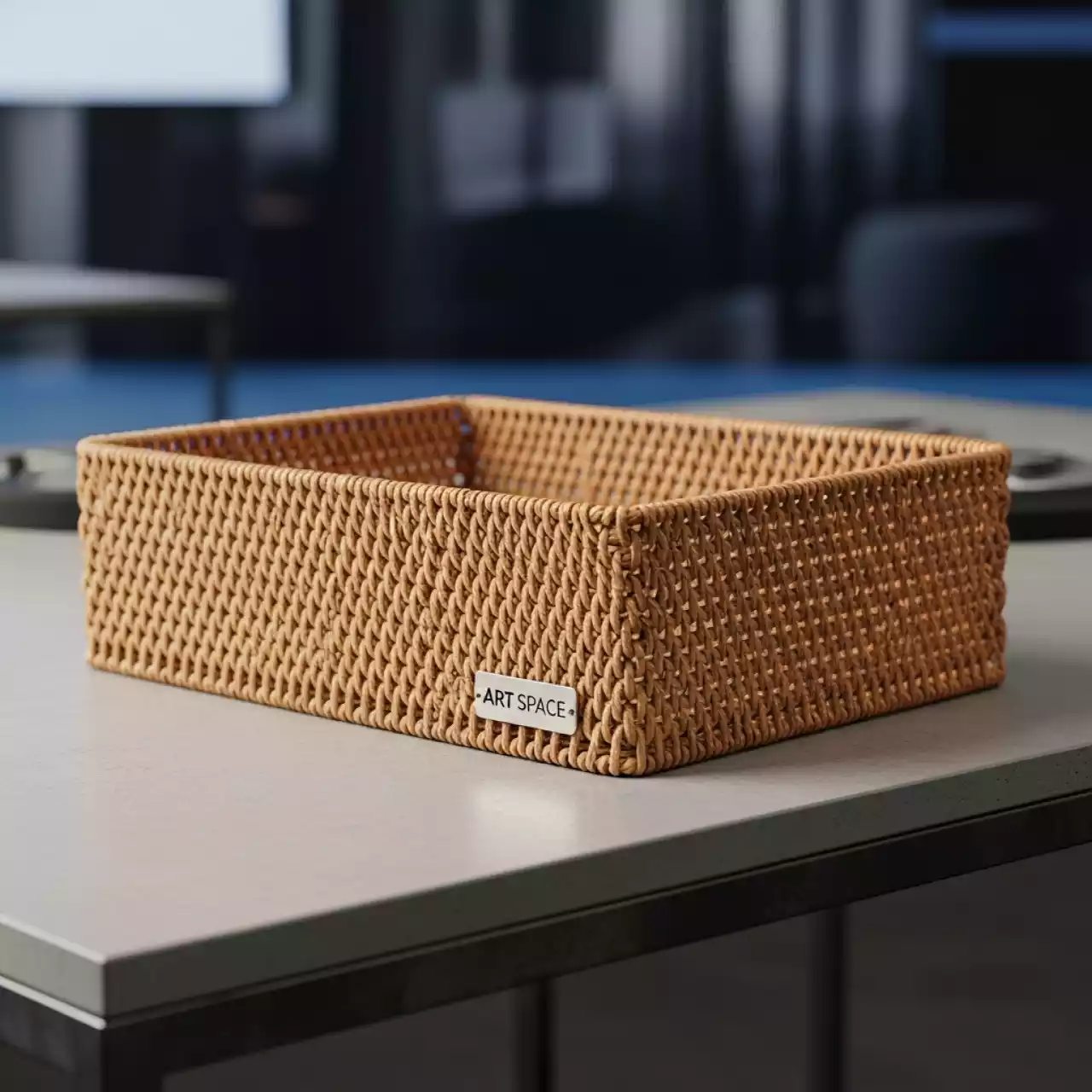 Аренда Корзинка для хлеба прямоугольная плетеная Тирин 250х160х60 мм в Radisson Blu Resort & Congress Centre — ART SPACE