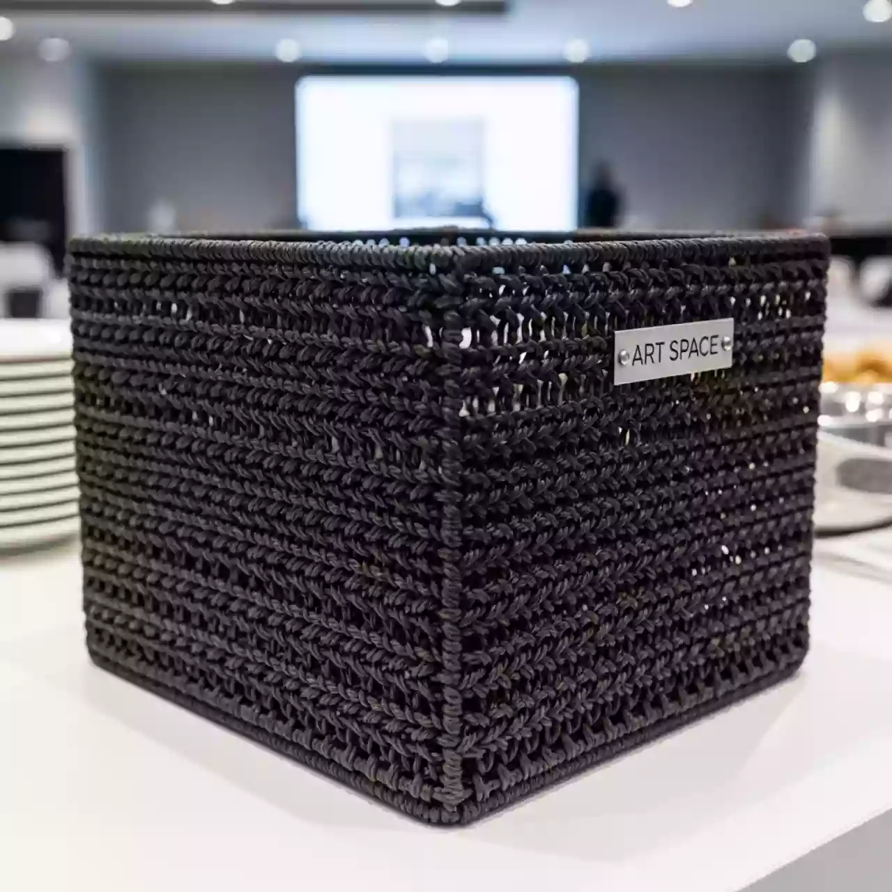 Аренда Корзинка для хлеба прямоугольная плетеная Торфин 230х150х70 мм в Imeretinskiy Hotel — ART SPACE