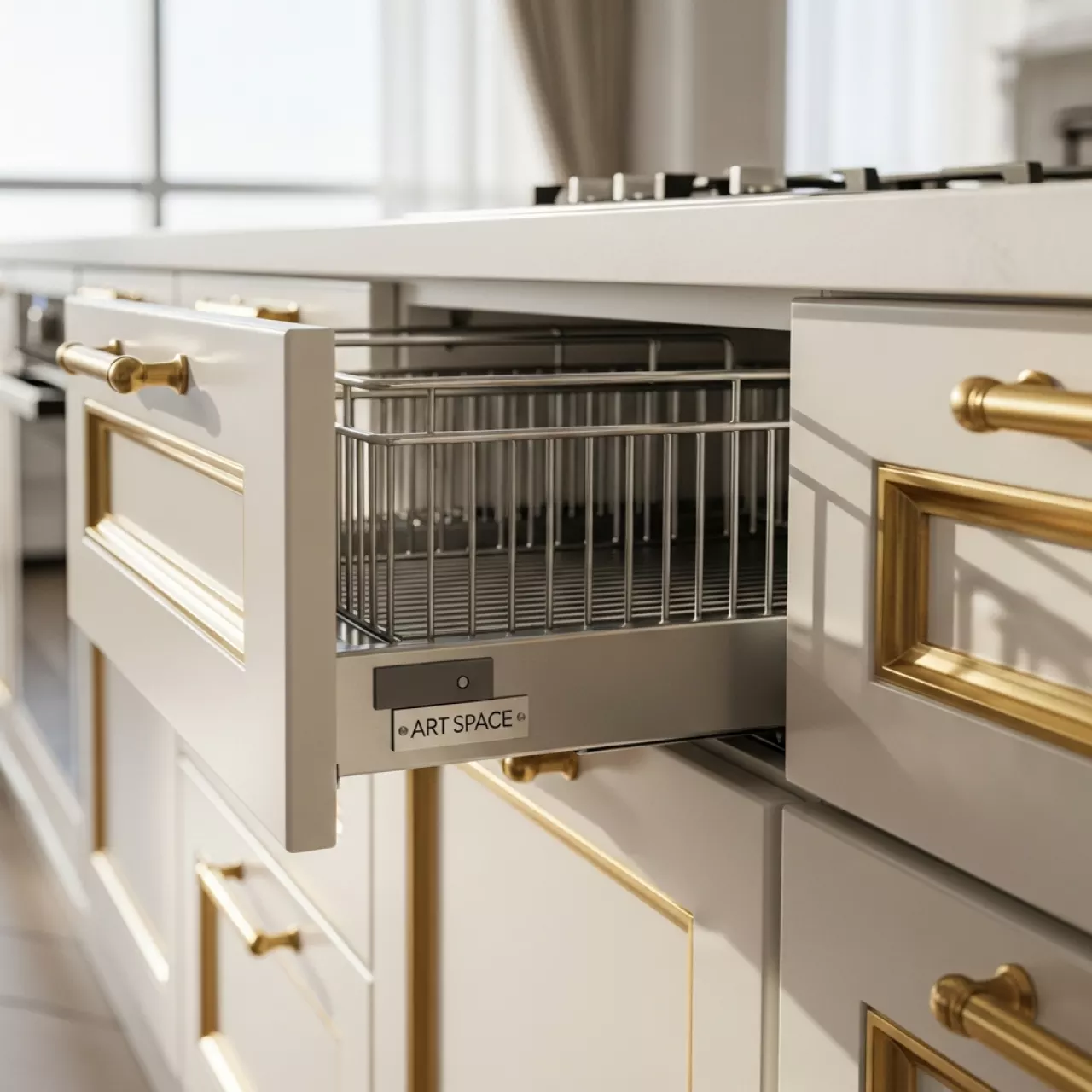 Аренда Корзины выдвижные для кухни в Grand Karat Sochi — ART SPACE