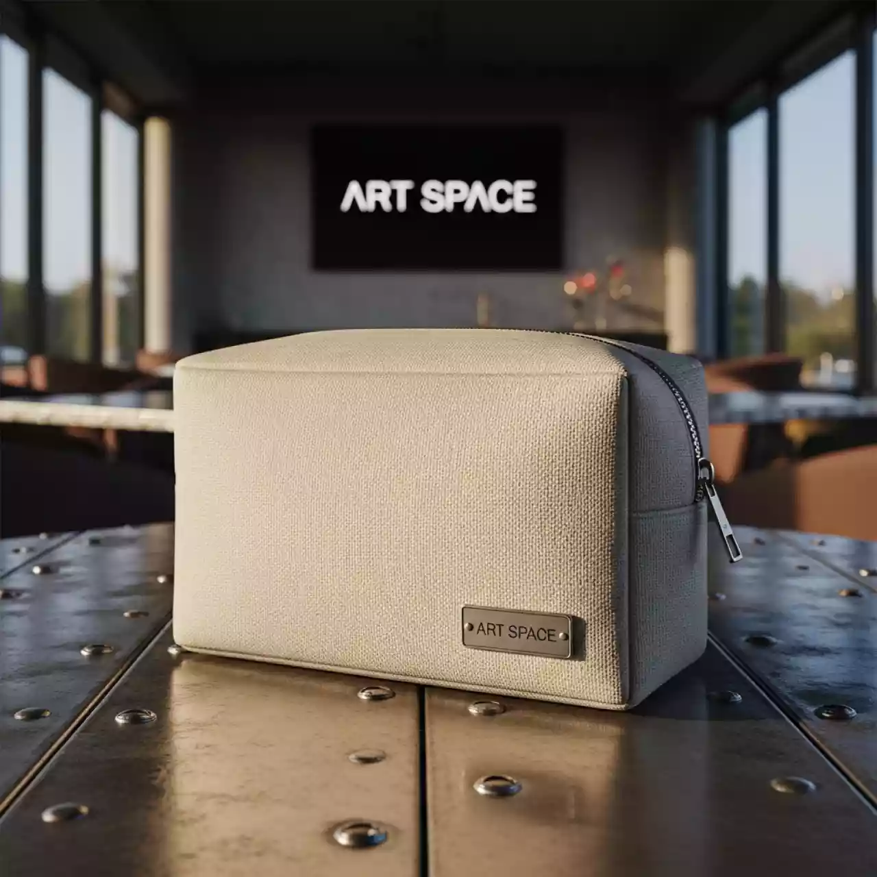 Аренда Косметичка Foster Beauty Box бежевая в Bridge Resort — ART SPACE