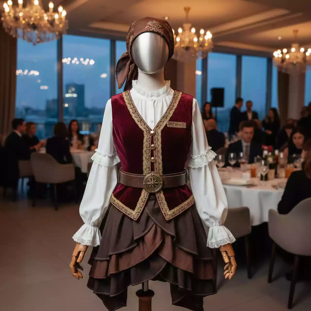 Аренда Костюм Разбойница 4 8 лет в ресторане «Паруса» — ART SPACE