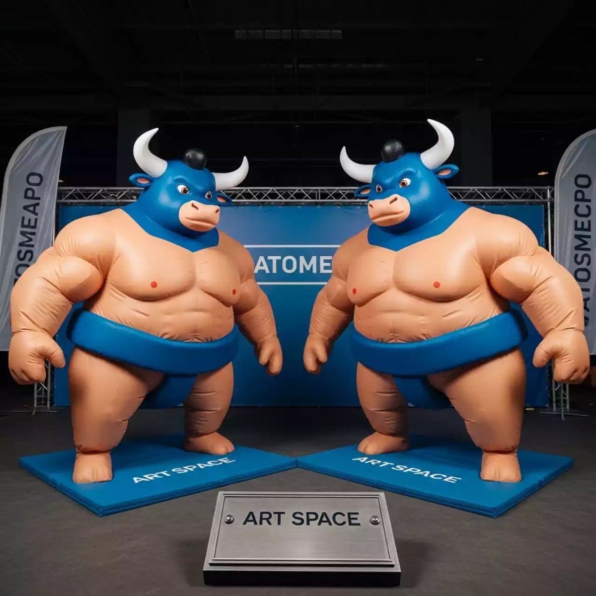 Аренда Костюм сумо быки в пляжном комплексе VinoGrad — ART SPACE