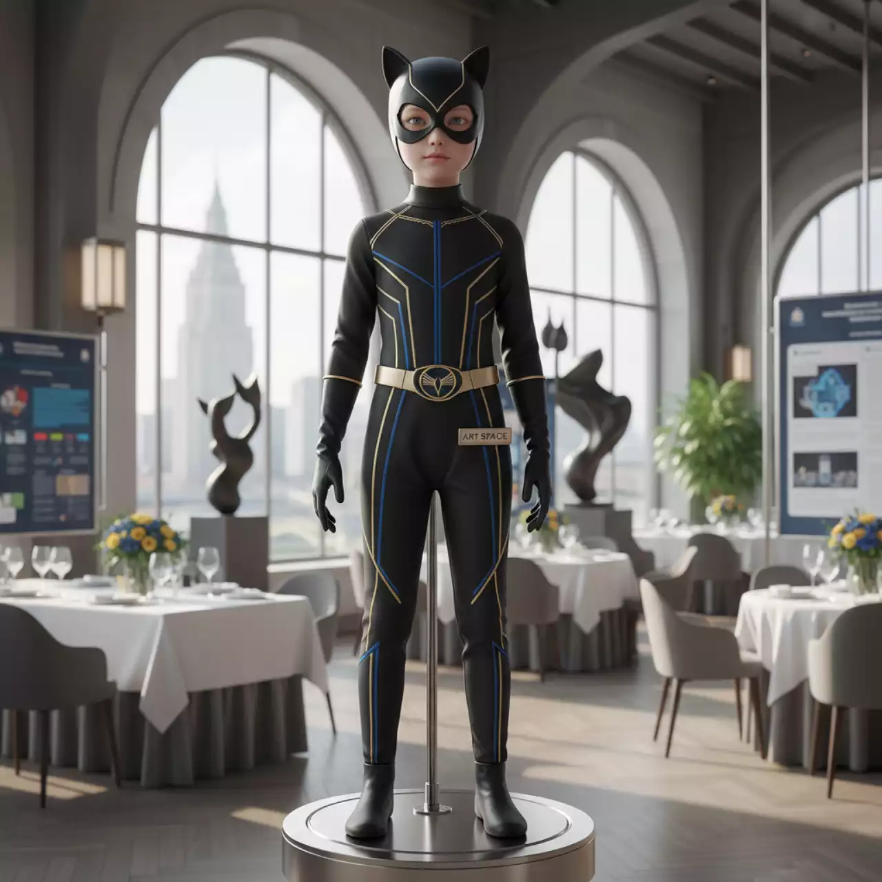Аренда Костюм Женщина кошка от 4 до 8 лет в ресторане «Магеллан» — ART SPACE