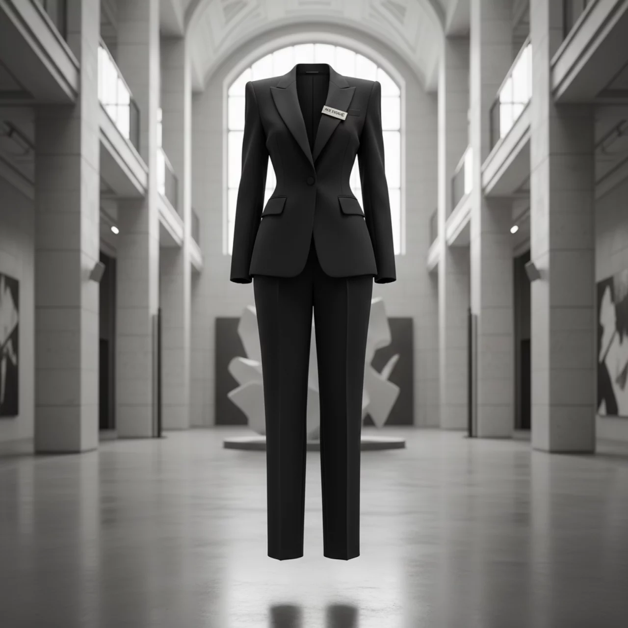 Аренда Костюм женский брючный черный в ОКЦ «Галактика» — ART SPACE