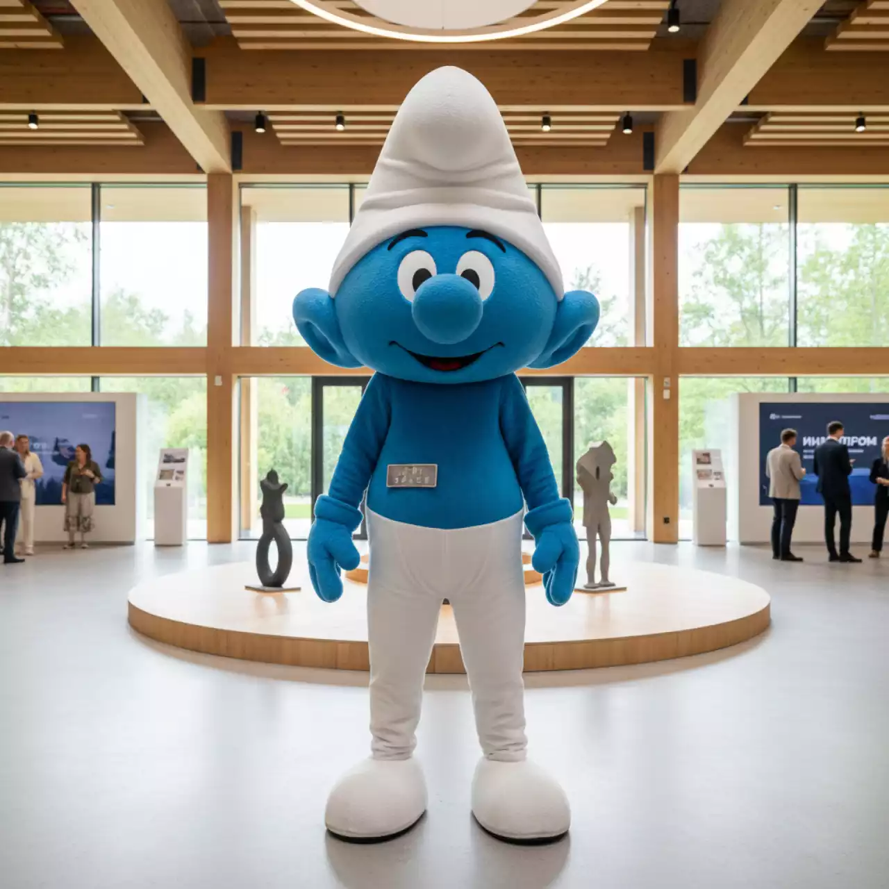 Аренда Костюма Смурфика в санатории «Сочи» — ART SPACE