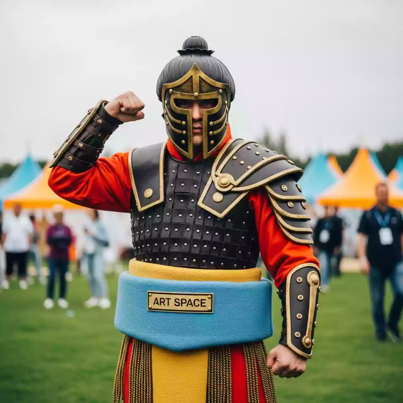 Аренда Костюмы сумо гладиаторы в парке «Ривьера» — ART SPACE