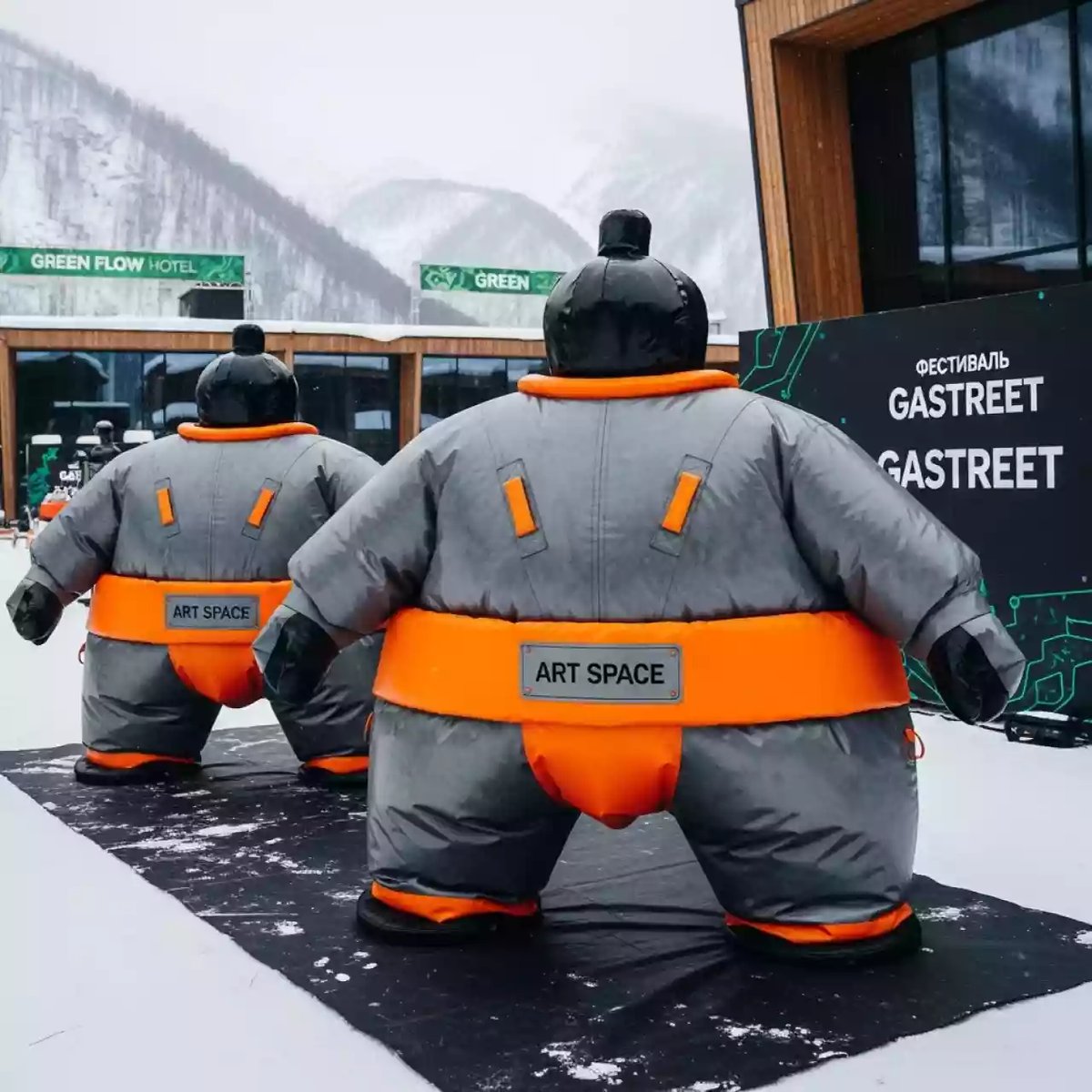 Аренда Костюмы сумоистов в Green Flow Hotel — ART SPACE