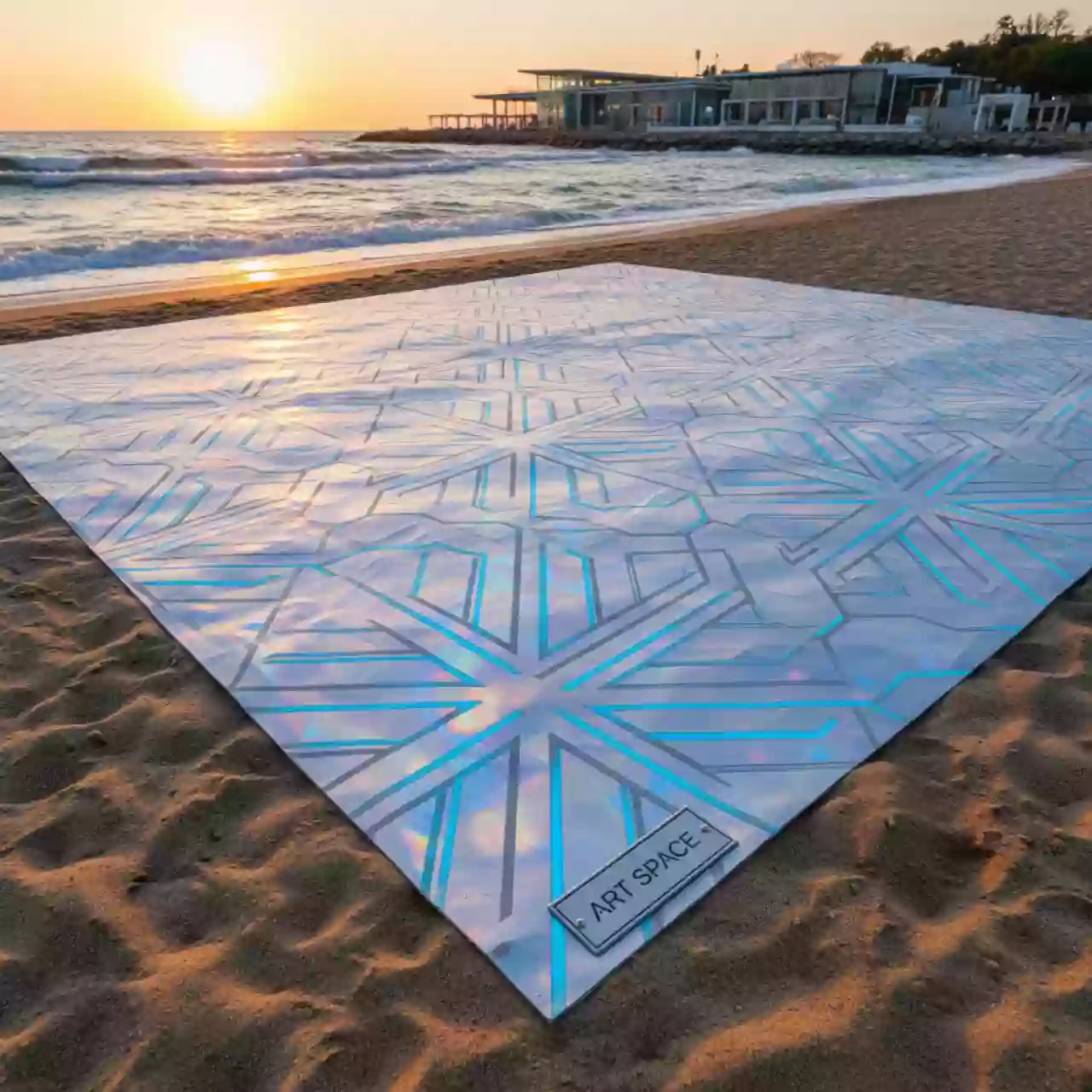 Аренда Ковер для декора на пляже «Мандарин» — ART SPACE