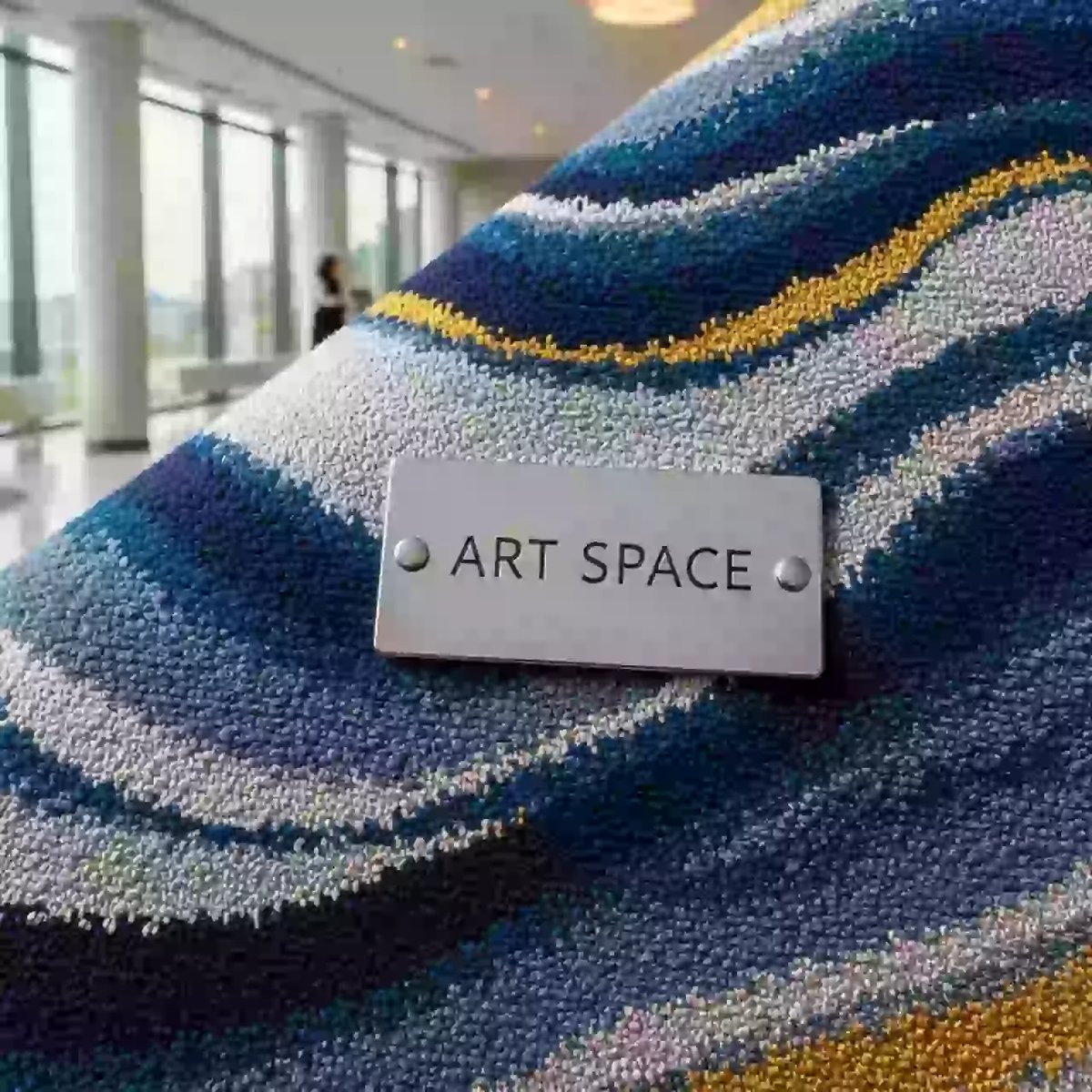 Аренда Ковер индийский из эвкалиптового шёлка Salone Di Milano в санатории «Черноморье» — ART SPACE