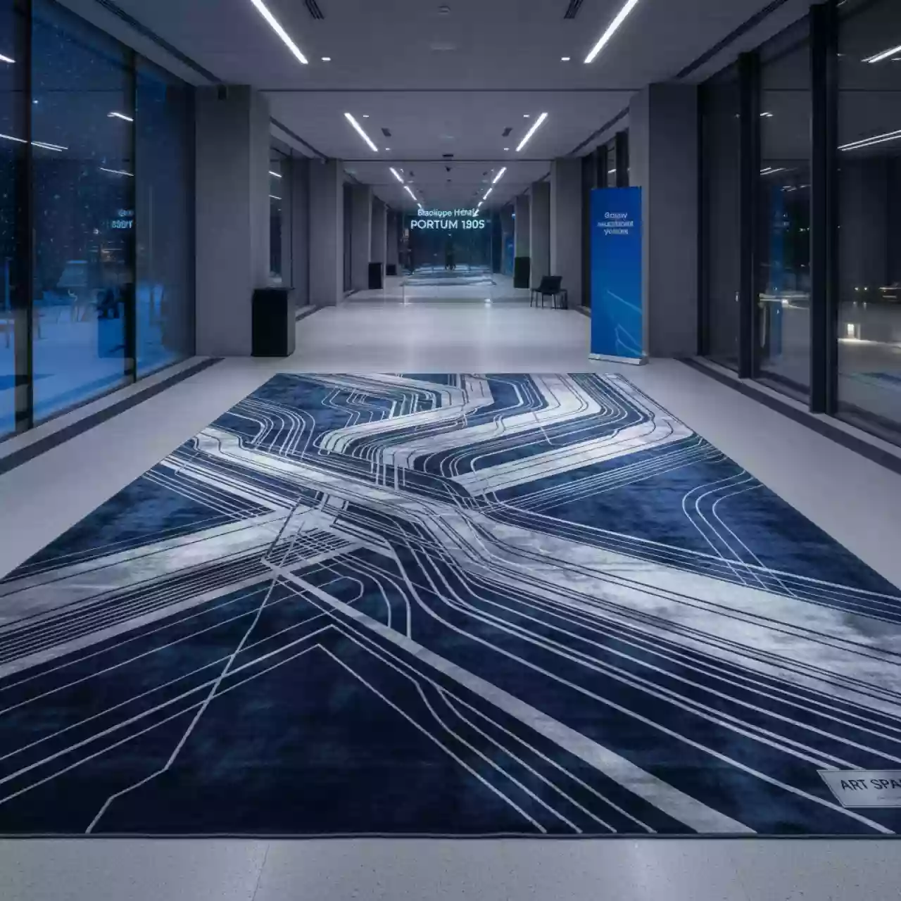 Аренда Ковер индийский из шерсти и шёлка West Hollywoods в Boutique Hotel PORTUM 1905 — ART SPACE