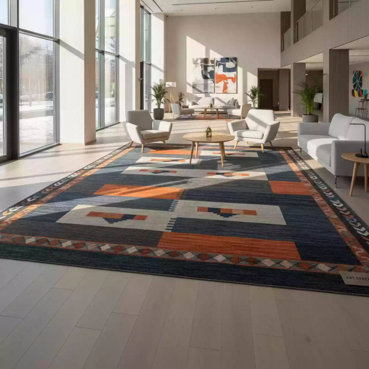 Аренда Ковер восточный Raja 330х180 см в отеле «Богатырь» — ART SPACE