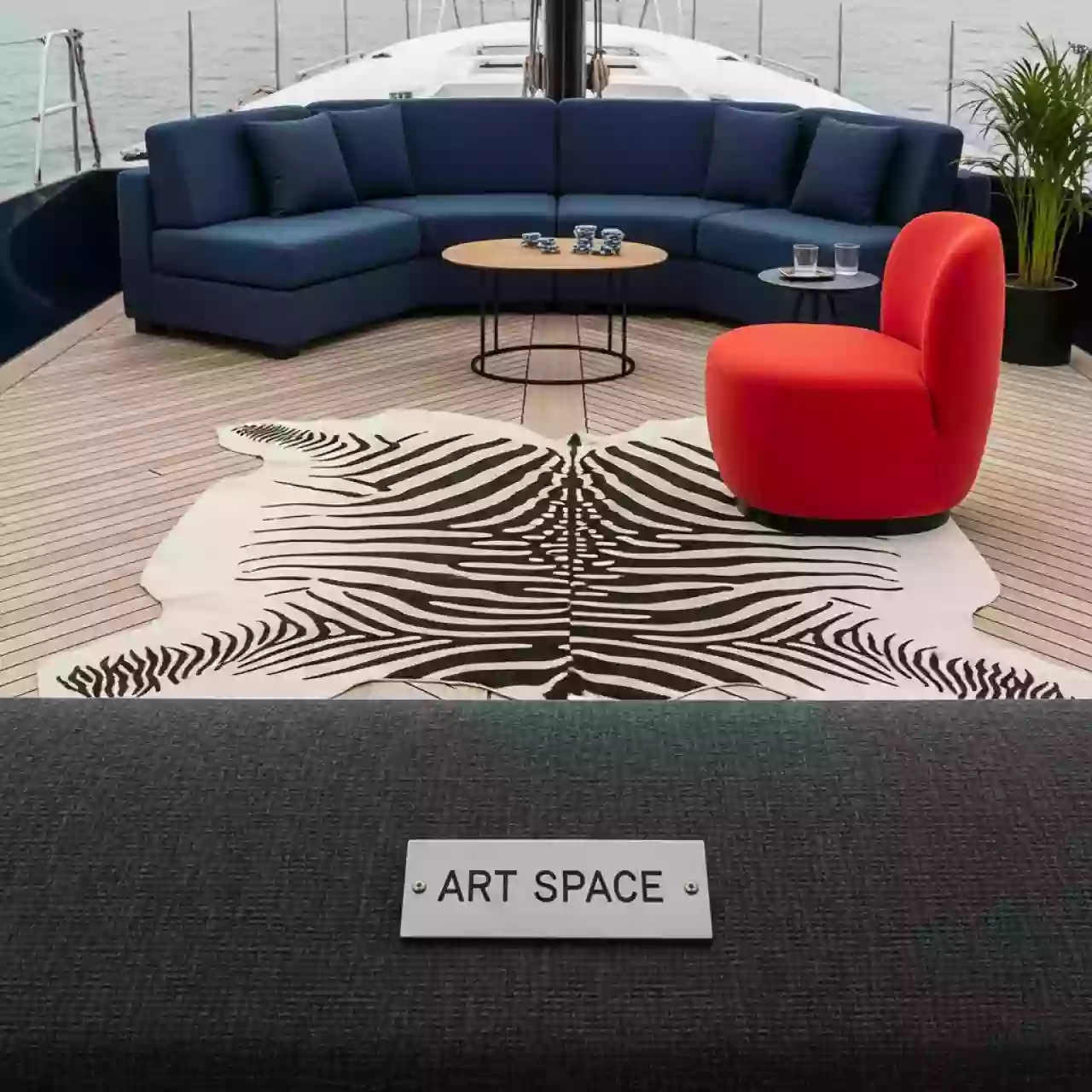 Аренда Ковер Zebra на парусной регате (Сочи) — ART SPACE