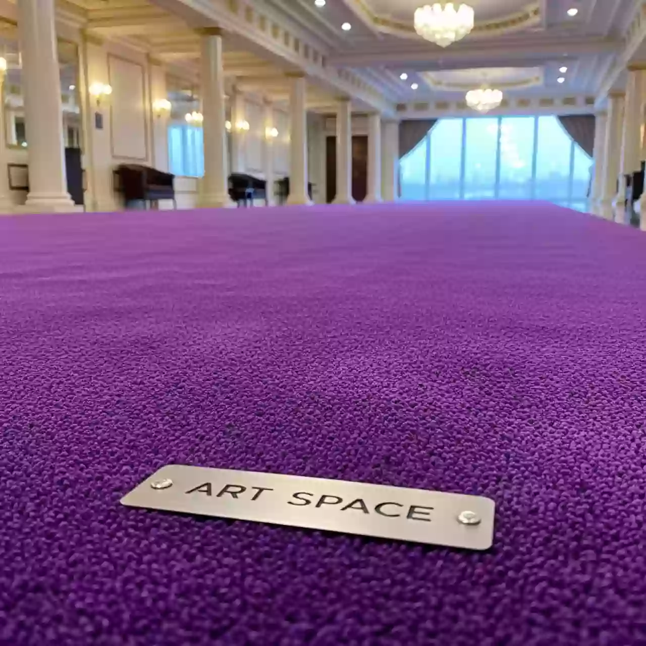 Аренда Ковролин фиолетовый на пляжных клубах Хосты — ART SPACE