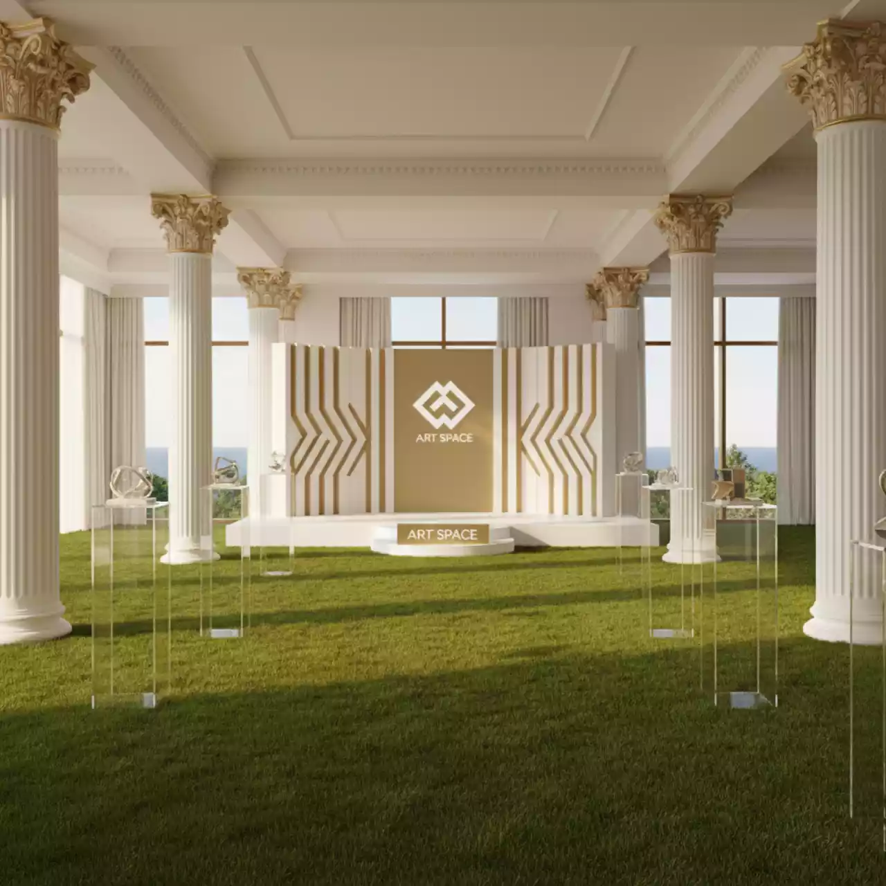 Аренда Ковролин искусственная трава в Grand Karat Sochi — ART SPACE