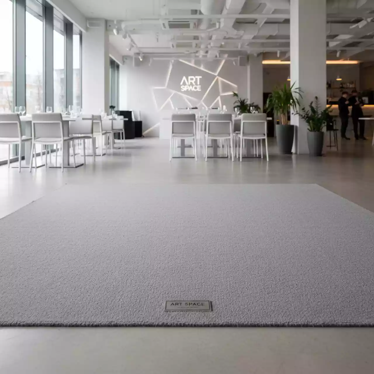 Аренда Ковролин серый 10 м² в ресторане «Баран-Рапан» — ART SPACE