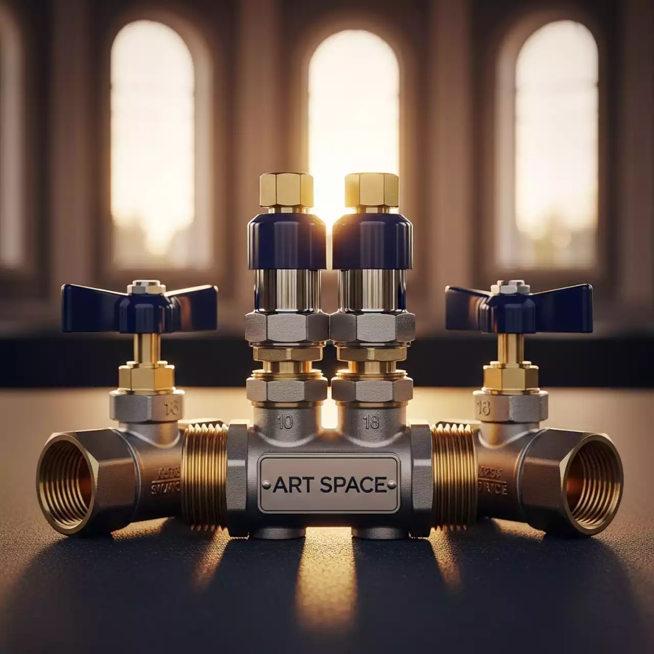 Аренда Краны шаровые резьбовые в Bridge Resort — ART SPACE