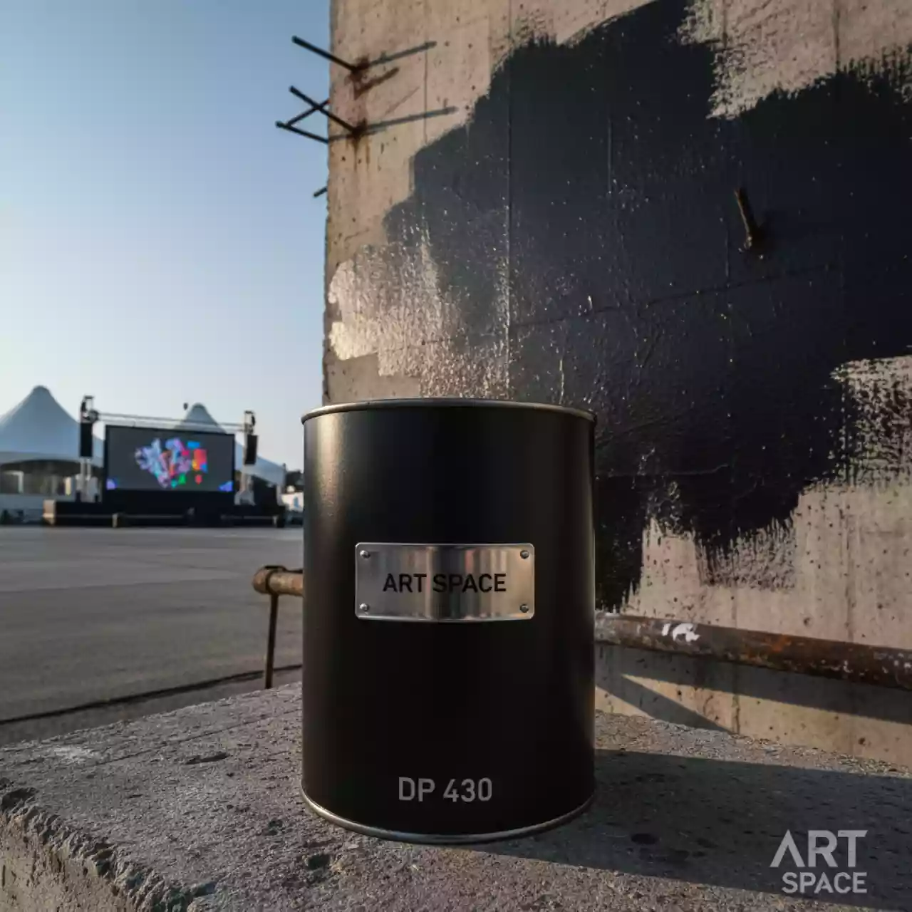 Аренда Краска черная DP 430 600 мл на территории Морпорта Сочи — ART SPACE